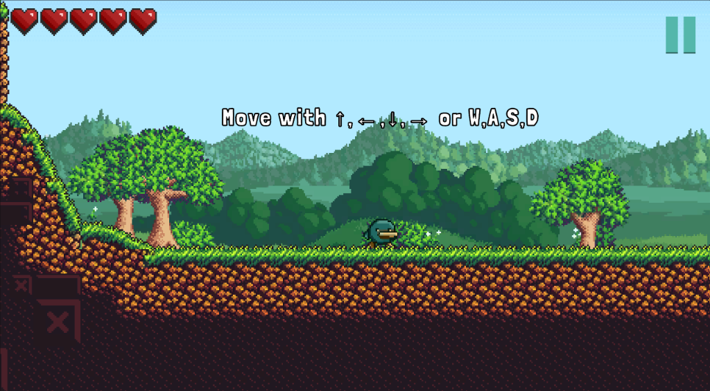 MatefallsBeta Screenshot - Movement tutorial